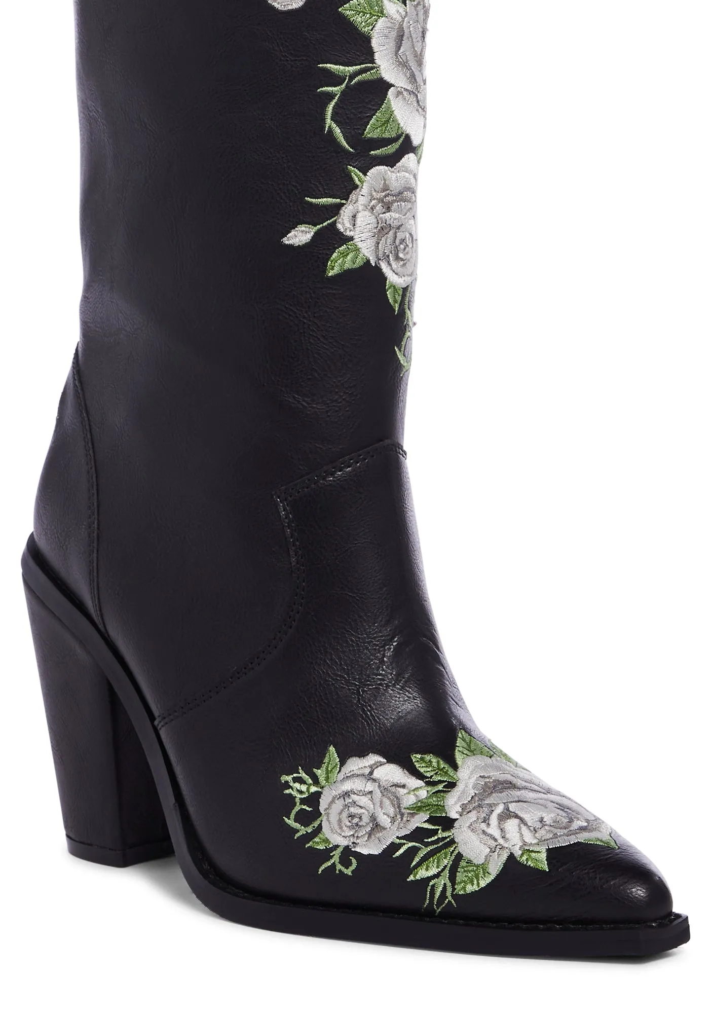 Mourning Rose Cowboy Boots-